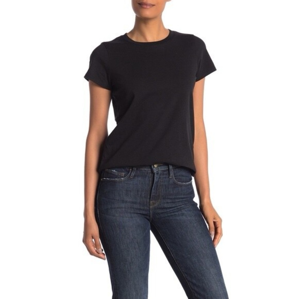 Madewell Black Fitted Short Sleeve T-Shirt